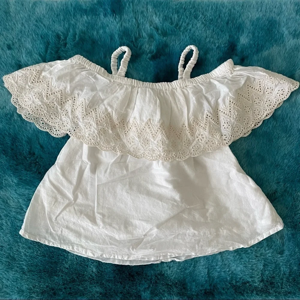 Old Navy Toddler Girl Cold Shoulder Top Size 12-18 Months